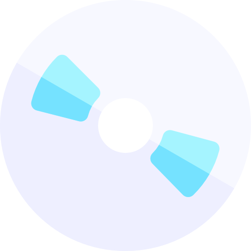 cd Basic Rounded Flat иконка