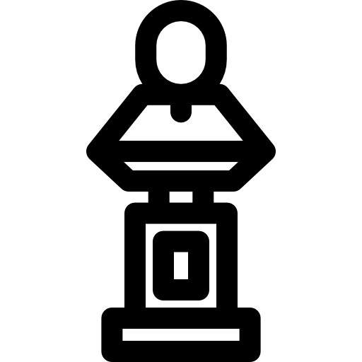 scultura Basic Rounded Lineal icona