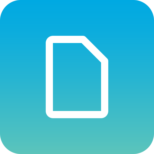 Document Generic Flat Gradient icon