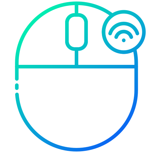 Wireless mouse Generic Gradient icon