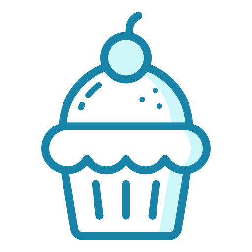 Muffin Generic Blue icon