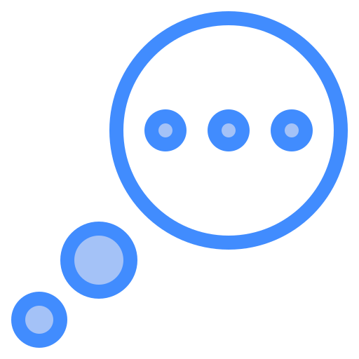 이야기 Generic Blue icon