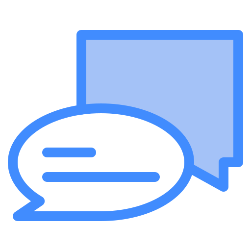 diálogo Generic Blue icono