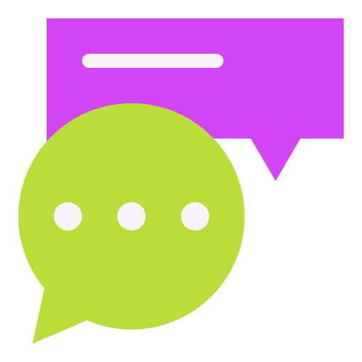 gesprek Generic Flat icoon