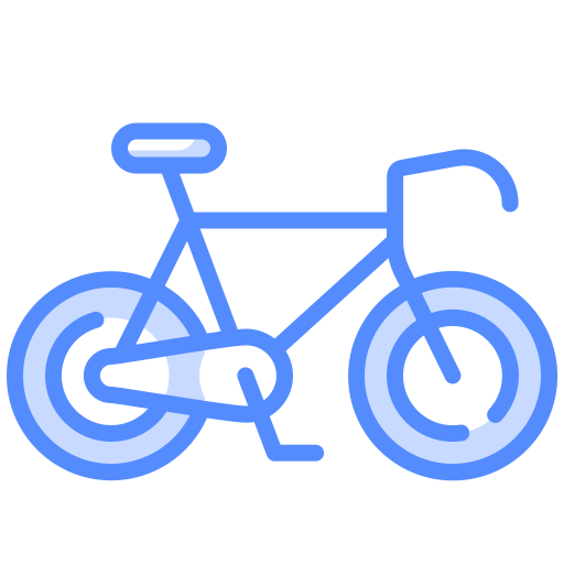 自転車 Generic Blue icon