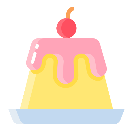 pudding Generic Flat icoon