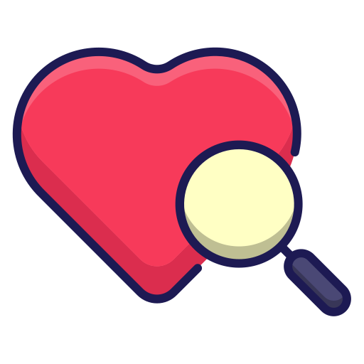 Dating app Generic Outline Color icon