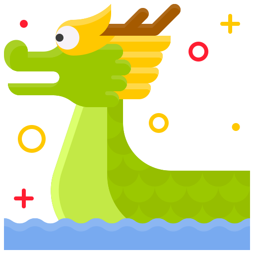 Dragon boat Generic Flat icon