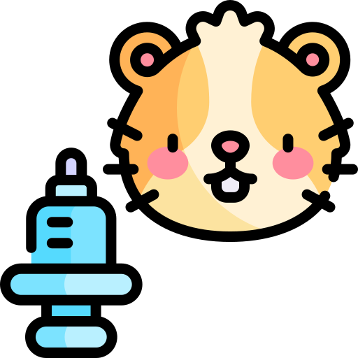 Hamster Kawaii Lineal color icon