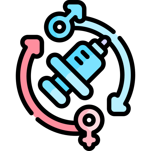 hormontherapie Kawaii Lineal color icon