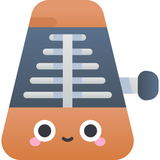 Metronome Kawaii Star Gradient icon