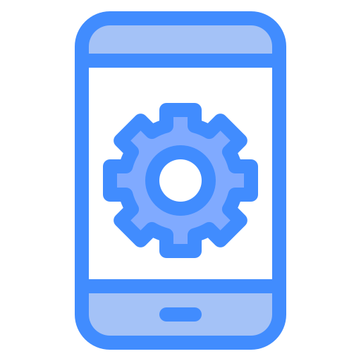 desarrollo de aplicaciones Generic Blue icono