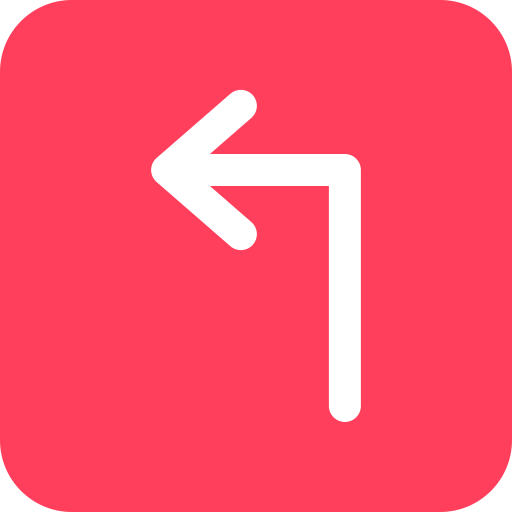 Turn left Generic Flat icon