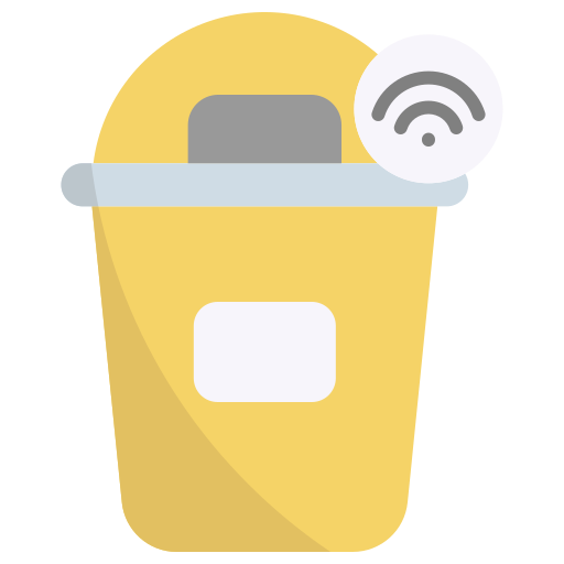 contenedor de basura Generic Flat icono