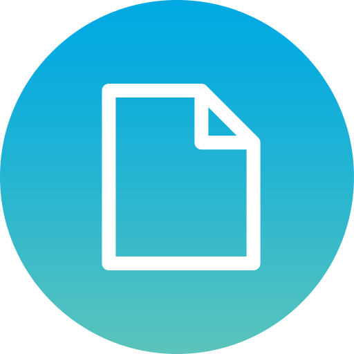 datei Generic Flat Gradient icon