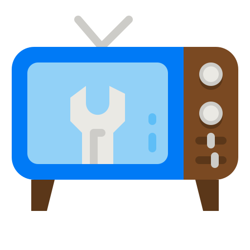 fernseher photo3idea_studio Flat icon