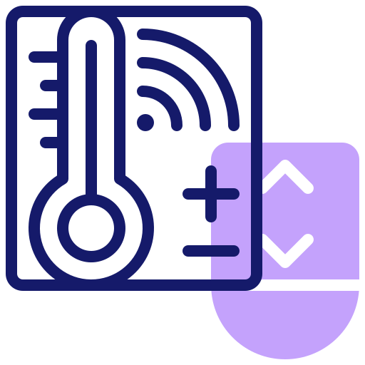 스마트 온도 Inipagistudio Lineal Color icon