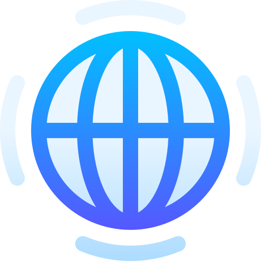 Worldwide Basic Gradient Gradient icon