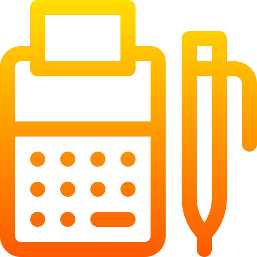 taschenrechner Basic Gradient Lineal color icon