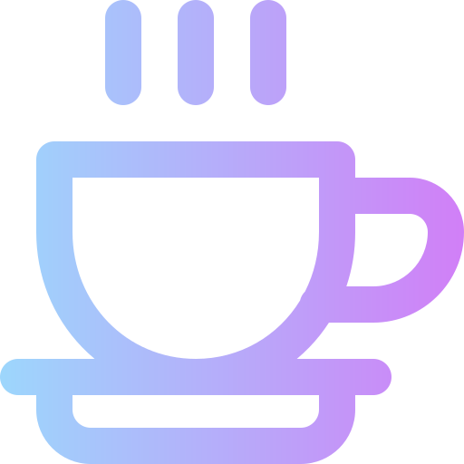 Tea Super Basic Rounded Gradient icon