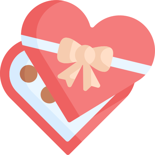 Chocolate box Special Flat icon
