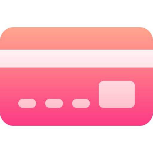 신용 카드 Basic Gradient Gradient icon