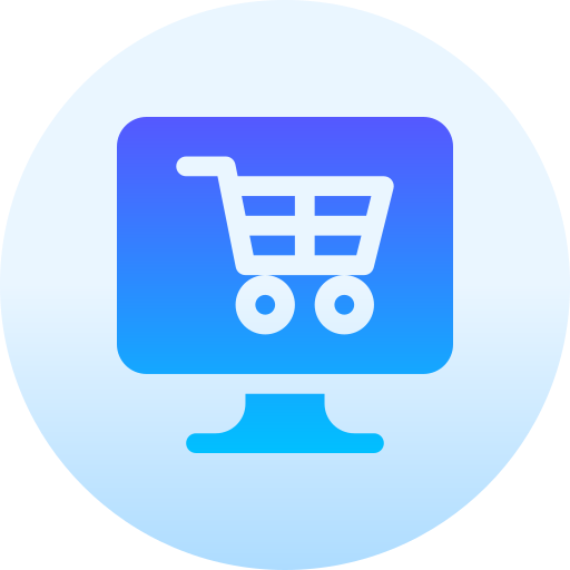 e-commerce Basic Gradient Circular ikona