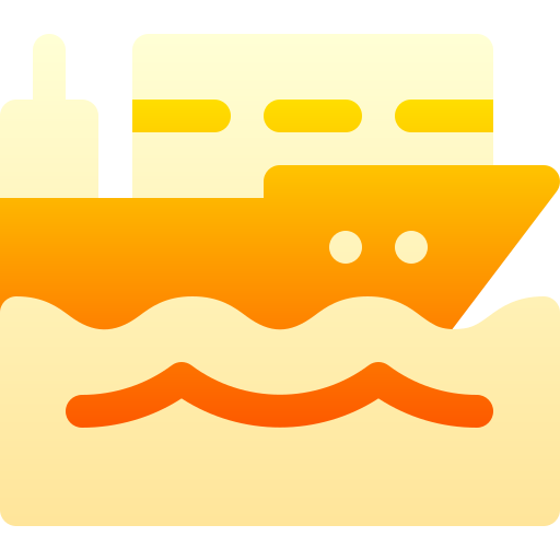 Грузовое судно Basic Gradient Gradient иконка