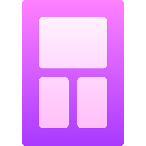 drzwi Basic Gradient Gradient ikona