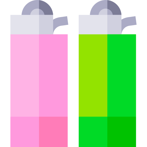 Lighter Basic Straight Flat icon