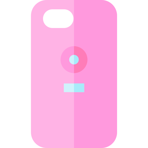 telefoonhoesje Basic Straight Flat icoon