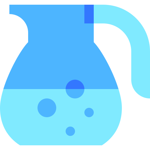 Coffee pot Basic Sheer Flat icon
