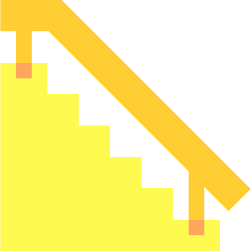 escaliers Basic Sheer Flat Icône