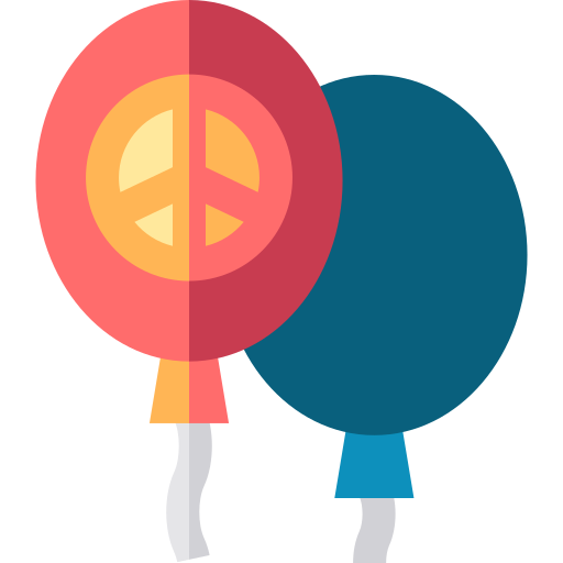 globos Basic Straight Flat icono