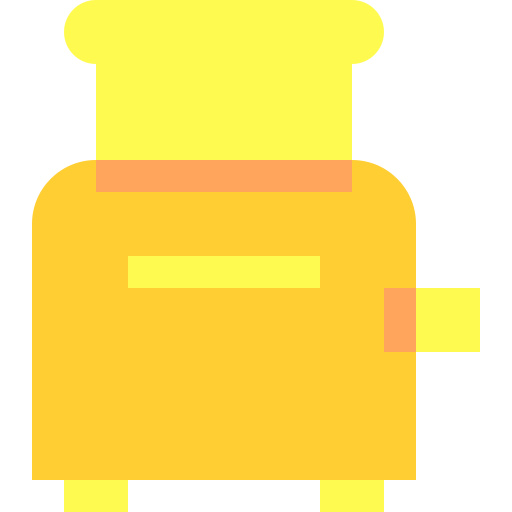 tosti apparaat Basic Sheer Flat icoon