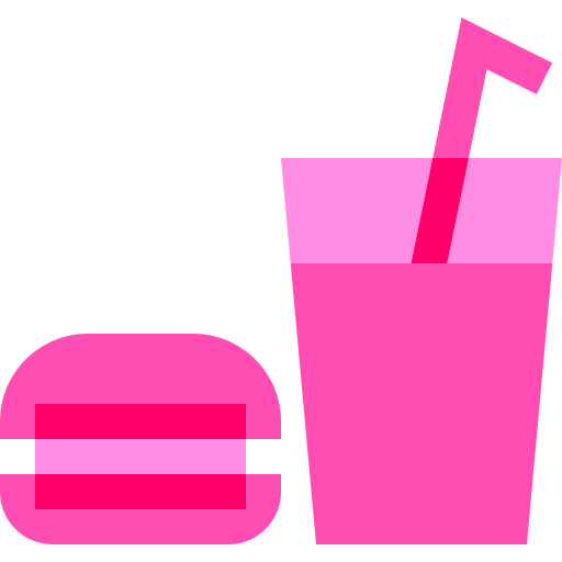 junk food Basic Sheer Flat icoon