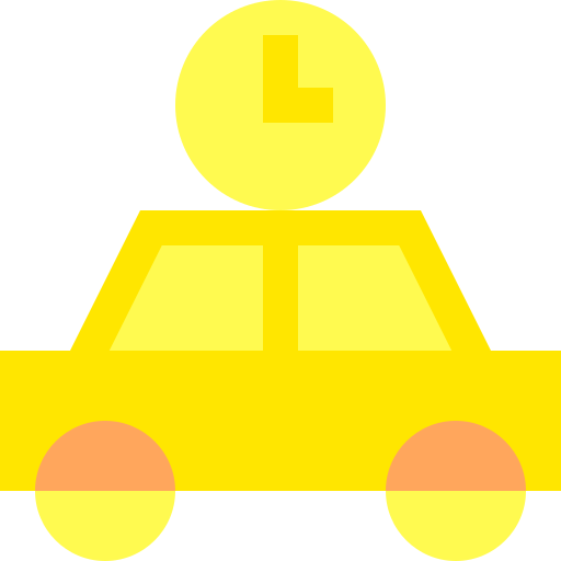 タクシー Basic Sheer Flat icon