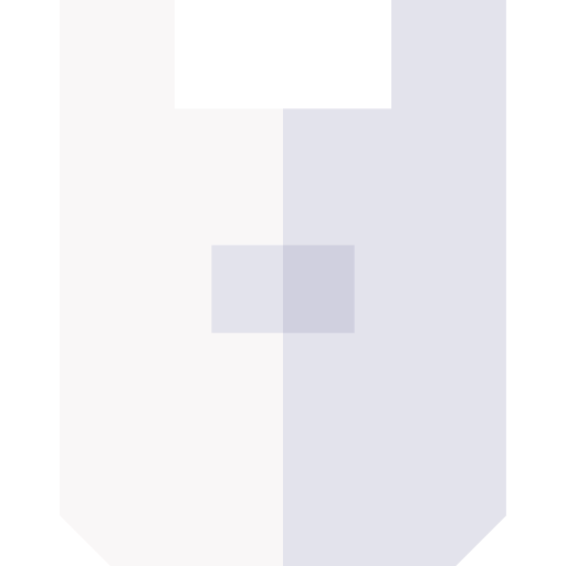 sacchetto di plastica Basic Straight Flat icona