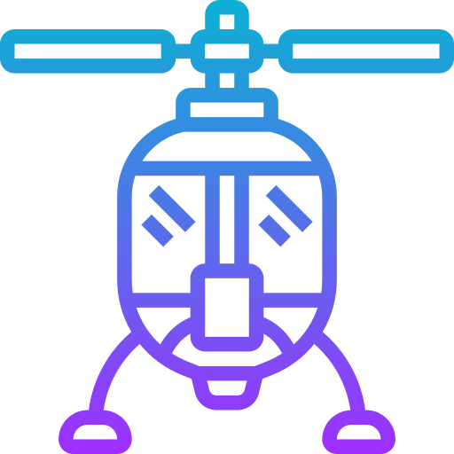 elicottero Meticulous Gradient icona