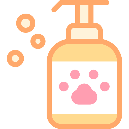 shampoo per animali domestici Detailed color Lineal color icona