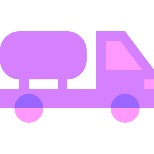 camion dell'olio Basic Sheer Flat icona