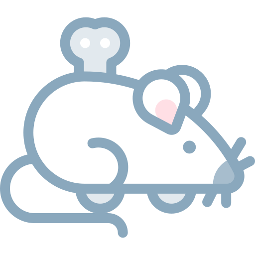 ネズミのおもちゃ Detailed color Lineal color icon
