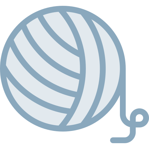 palla di filato Detailed color Lineal color icona