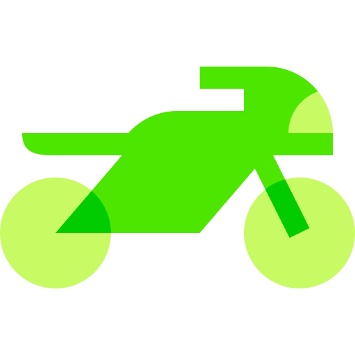 Motorbike Basic Sheer Flat icon