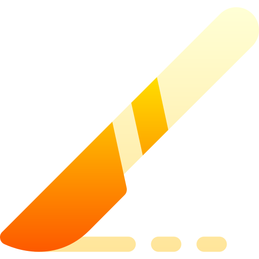 Scalpel Basic Gradient Gradient icon