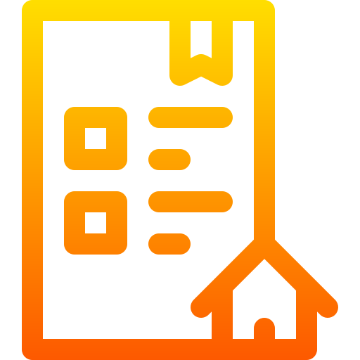 Checklist Basic Gradient Lineal color icon