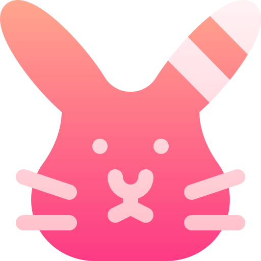 Rabbit Basic Gradient Gradient icon