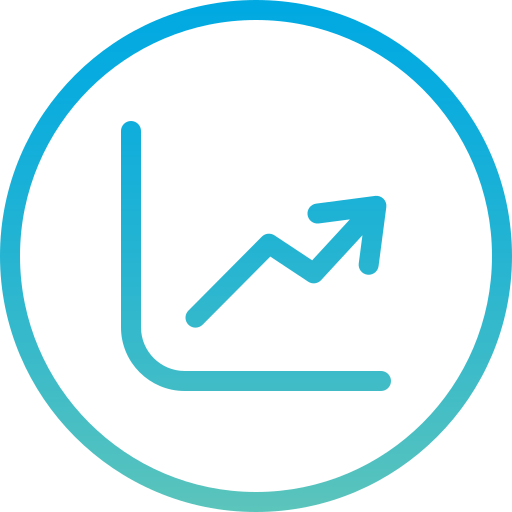 Chart Generic Gradient icon