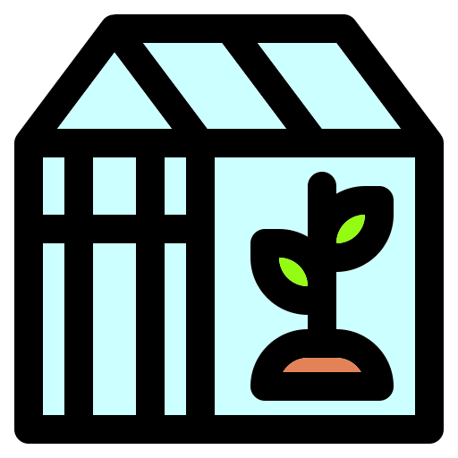 invernadero Generic Outline Color icono