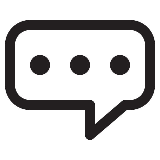 chat box Generic Basic Outline icon